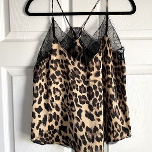 Leopard Print Tank Top